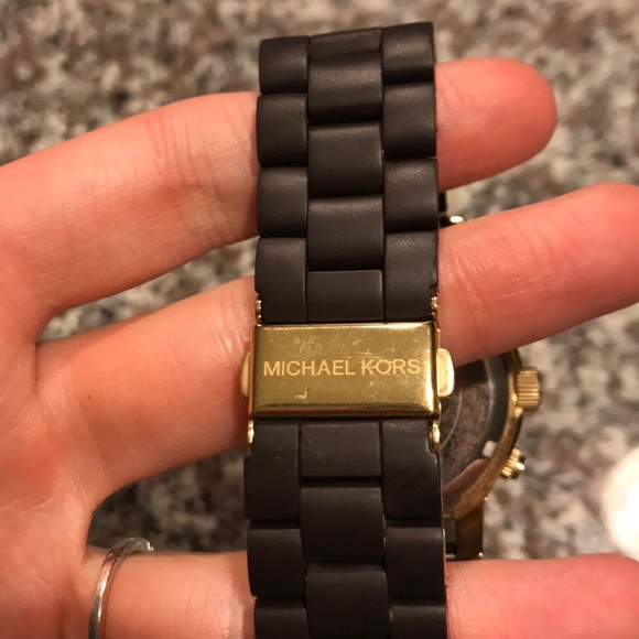 Michael Kors Brown and Gold watch
